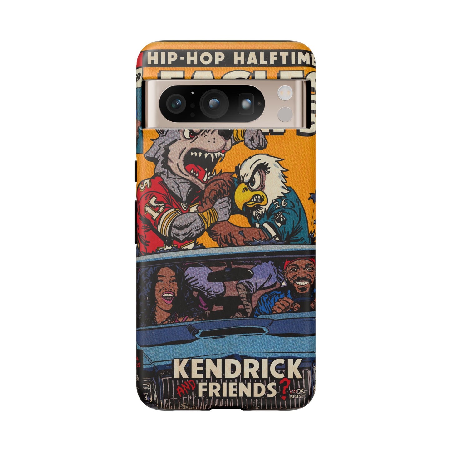Kendrick & SZA - 2025 Halftime - Eagles vs Chiefs - Tough Phone Cases
