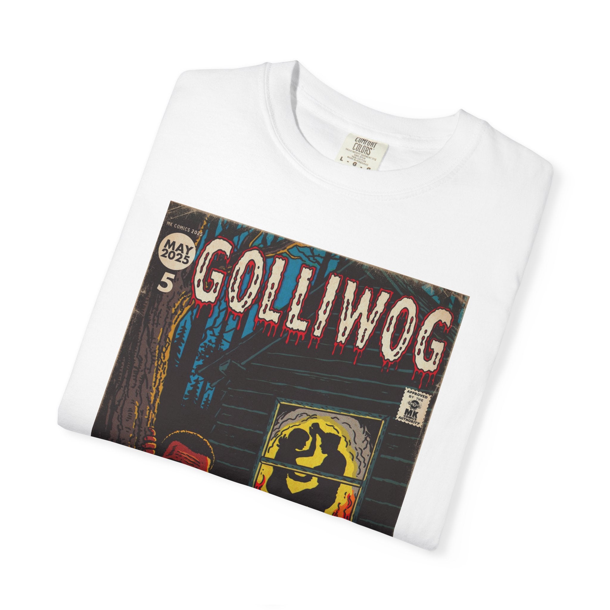 Waterproof Mascara - Golliwog - Unisex Garment-Dyed T-shirt