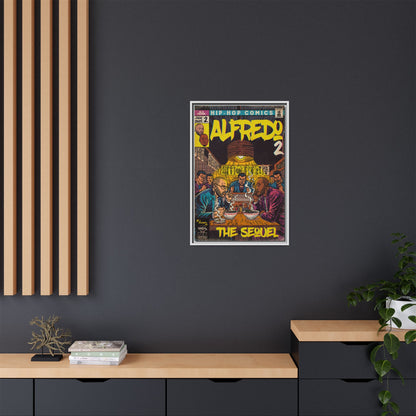 Alfredo 2 - Matte Canvas, Framed (Multi-color)