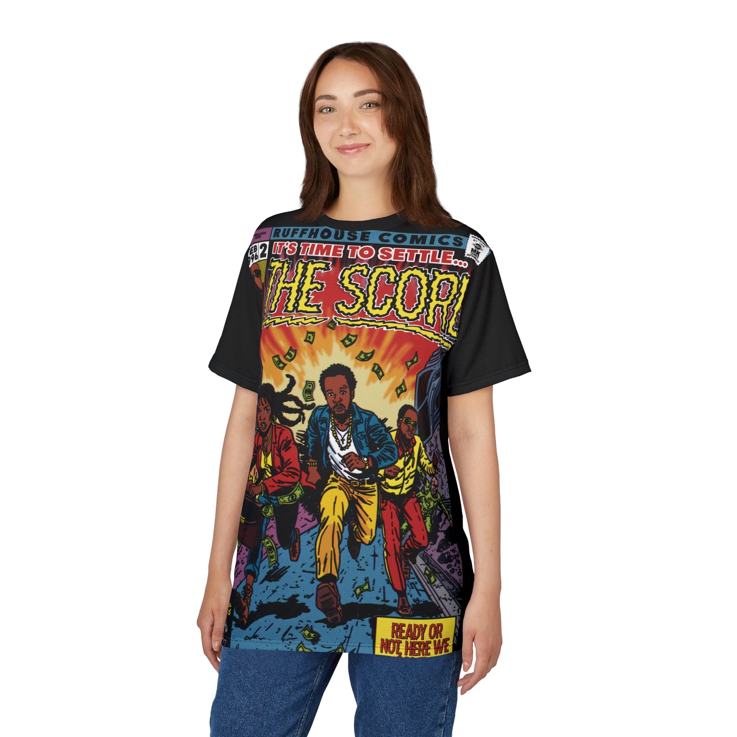 The Score - Unisex Cut & Sew Tee (AOP)
