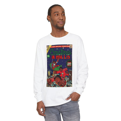 Christmas in Hollis - Unisex Comfort Colors Long Sleeve T-Shirt