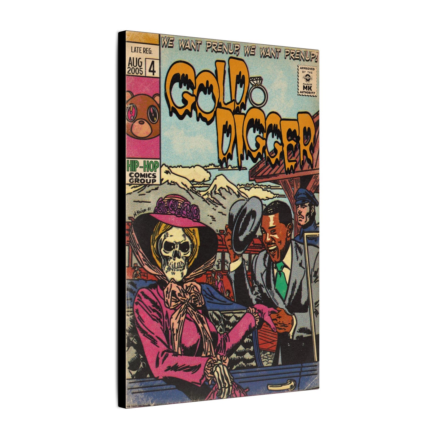 Gold Digger - Matte Canvas, Stretched, 0.75" (Multi-Size)