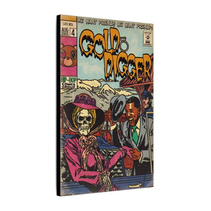 Gold Digger - Matte Canvas, Stretched, 0.75" (Multi-Size)