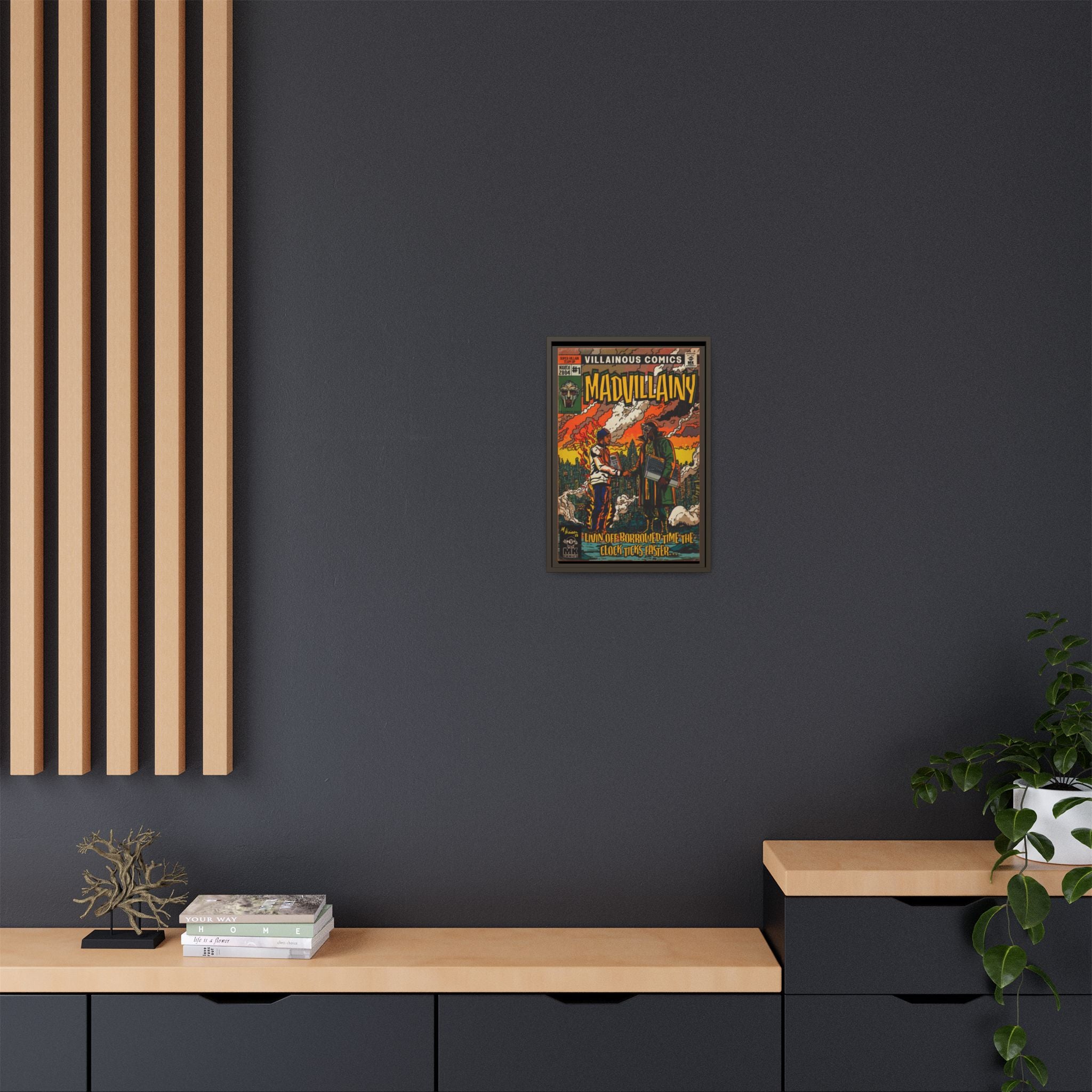 Madvillainy - Matte Canvas, Framed (Multi-color)