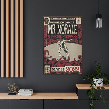 Kendrick Lamar - Mr. Morale & The Big Steppers - Gallery Canvas Wraps, Vertical Frame