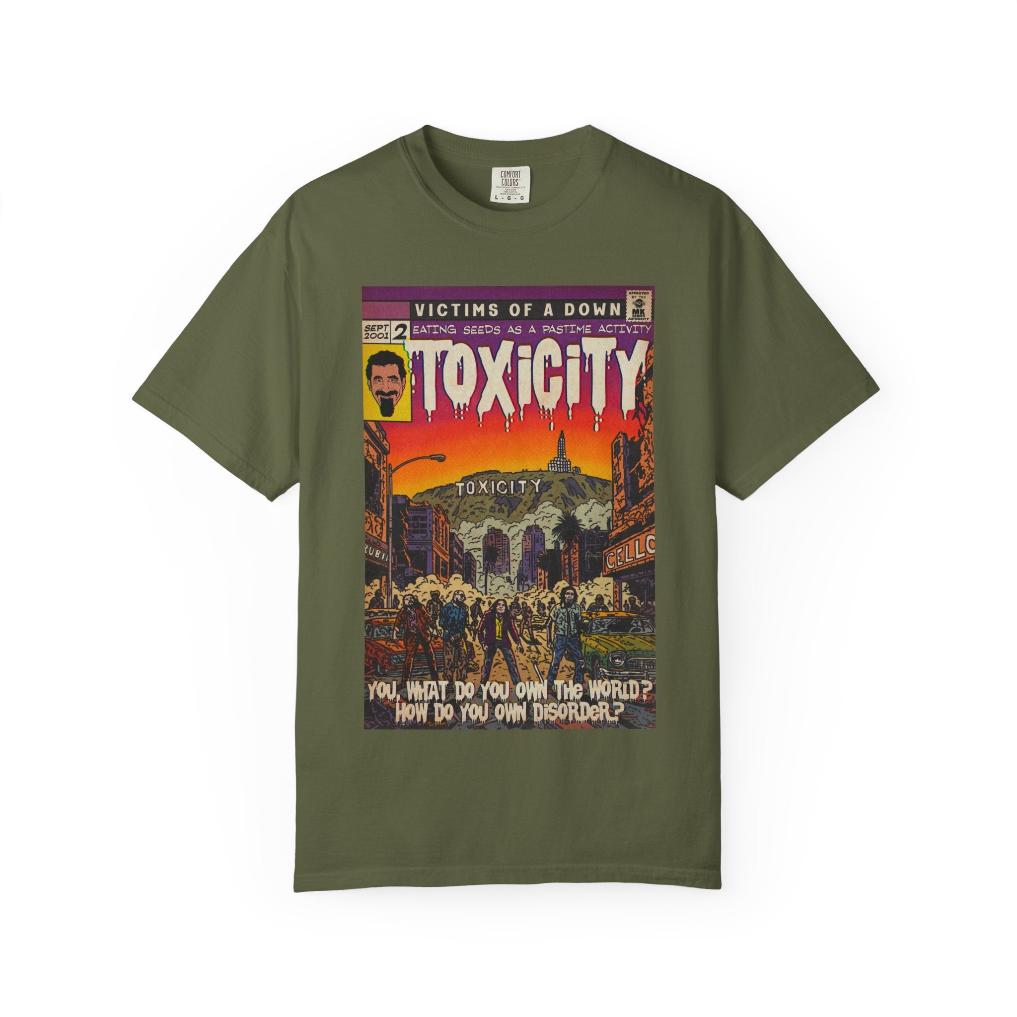 Toxicity - Unisex Comfort Colors T-shirt