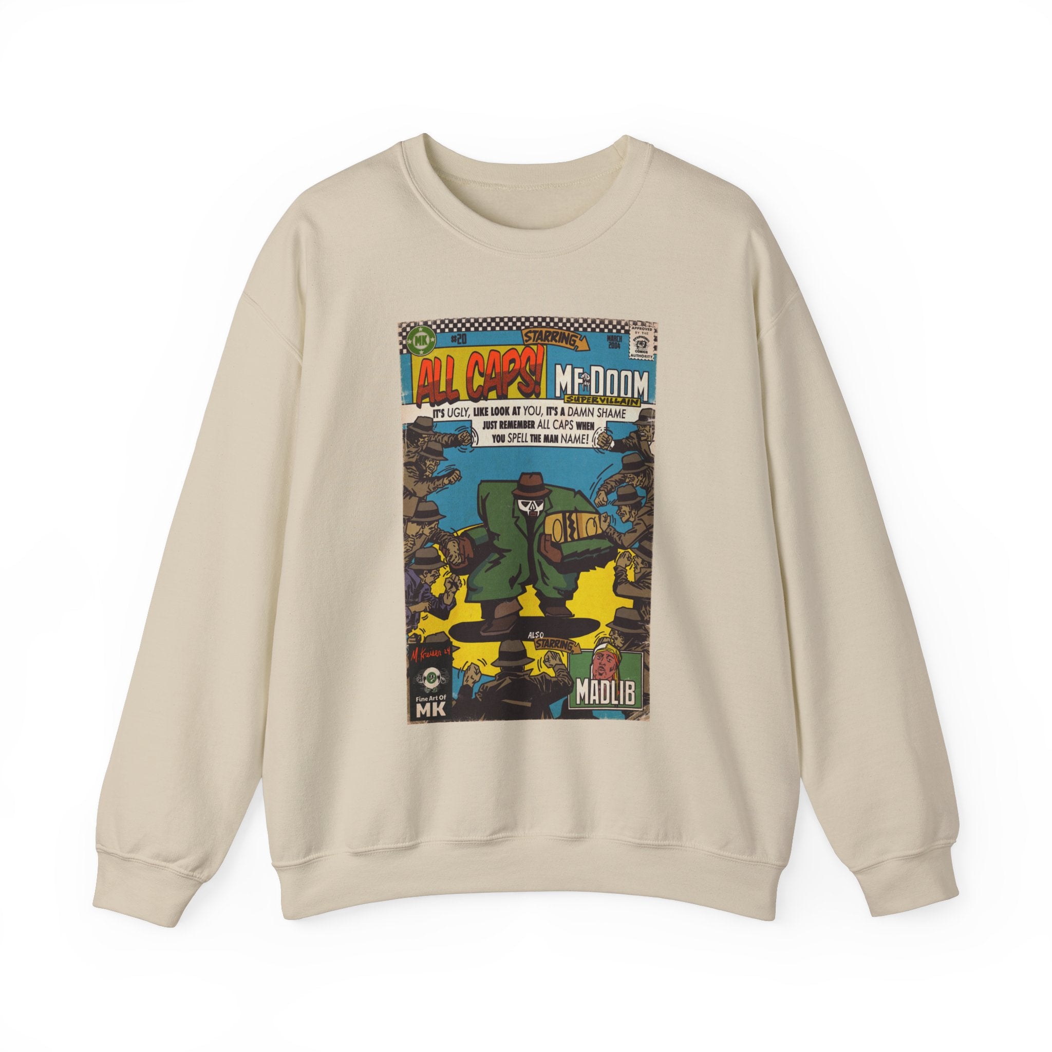 All Caps - Unisex Heavy Blend™ Crewneck Sweatshirt