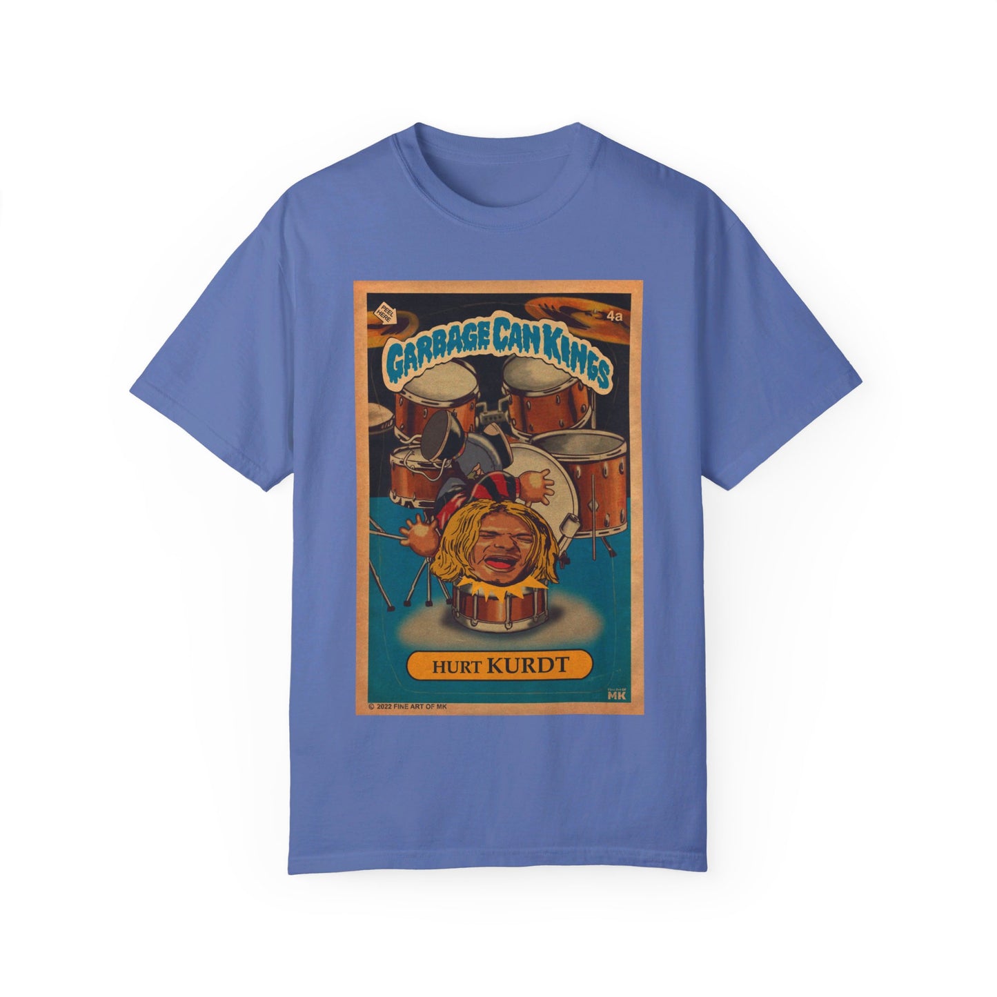 Hurt KURDT - Garbage Can Kings - Nirvana - Unisex Garment-Dyed T-shirt