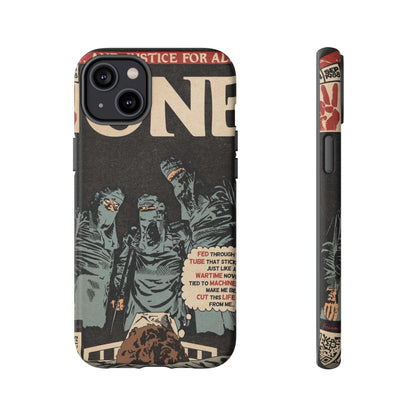 Metallica- One - Johnny Got His Gun Comic Book Art - Tough Phone Cases