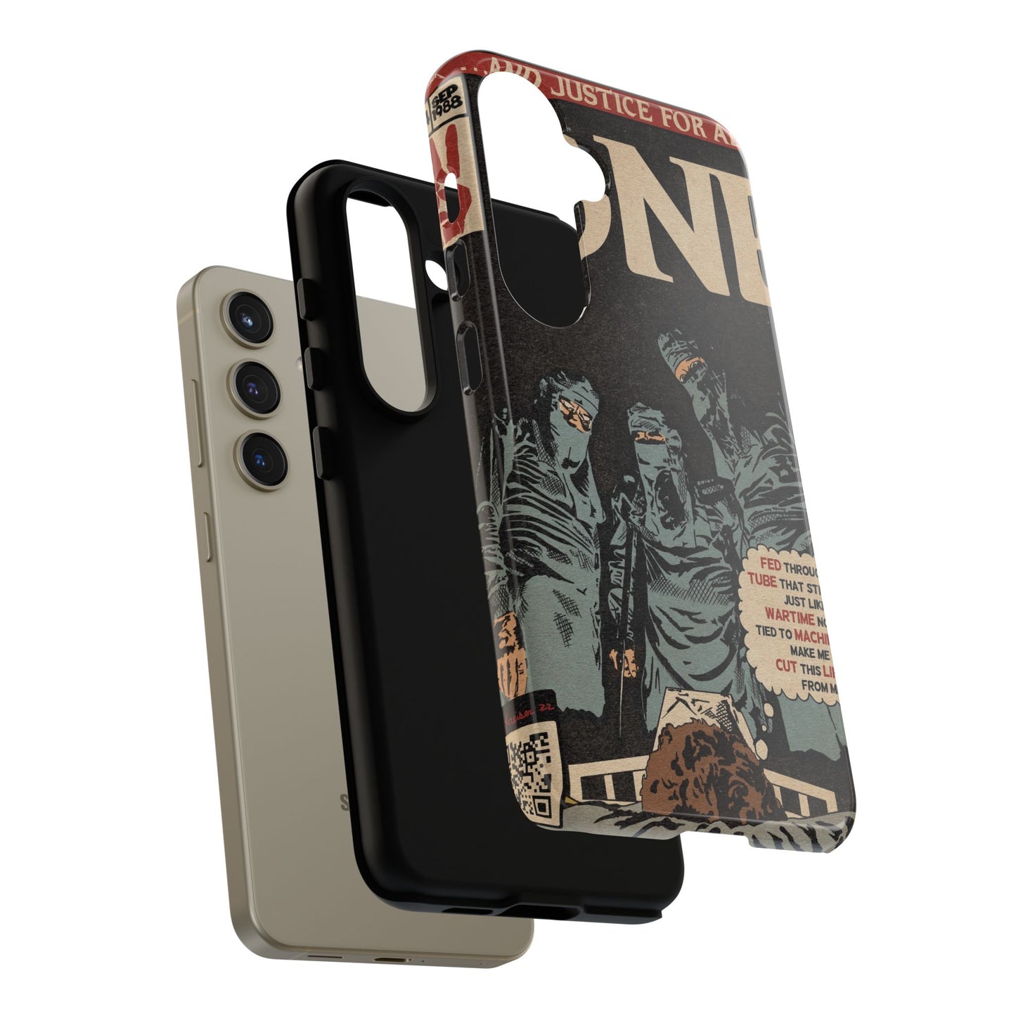 Metallica- One - Johnny Got His Gun Comic Book Art - Tough Phone Cases