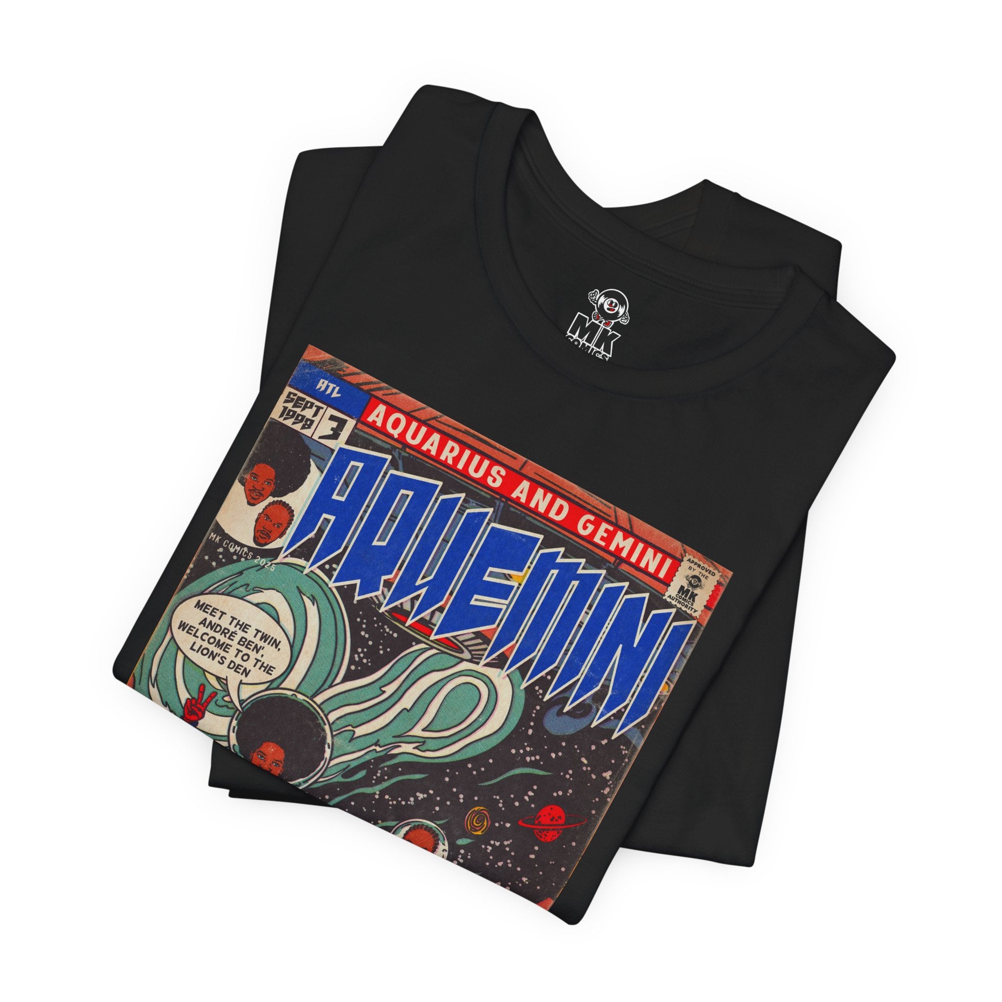 Aquemini - Comic Book Art - Unisex Jersey Short Sleeve Tee