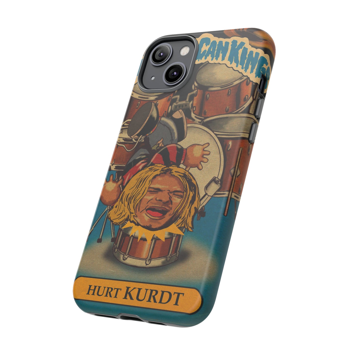 Hurt KURDT - Garbage Can Kings - Nirvana - Tough Phone Cases