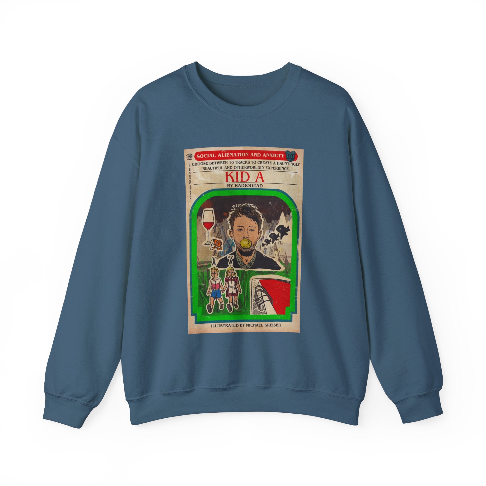 Kid A - Unisex Heavy Blend™ Crewneck Sweatshirt