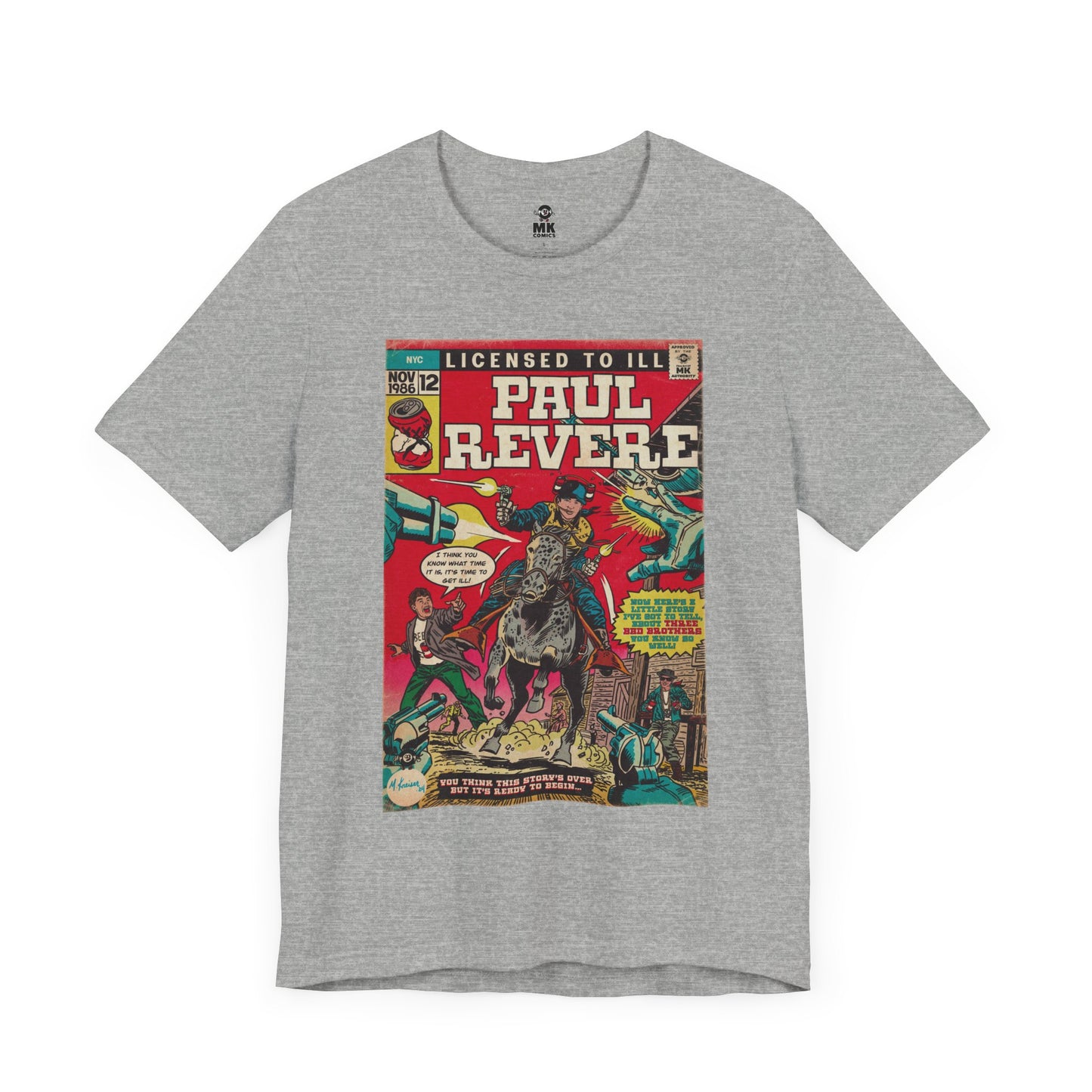 Beastie Boys - Paul Revere - Unisex Jersey Short Sleeve Tee
