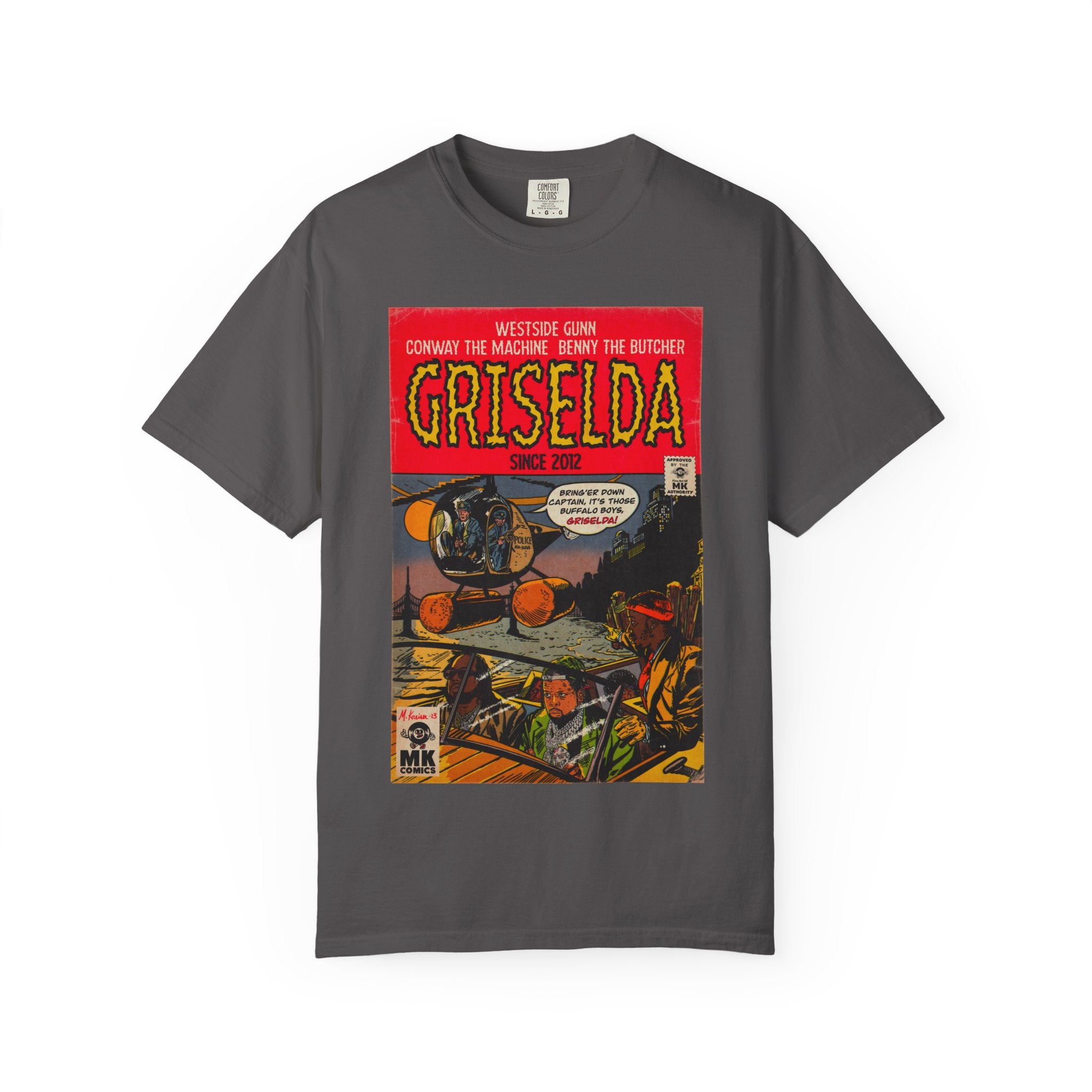 Griselda - Comic Book Art - Unisex Comfort Colors T-shirt
