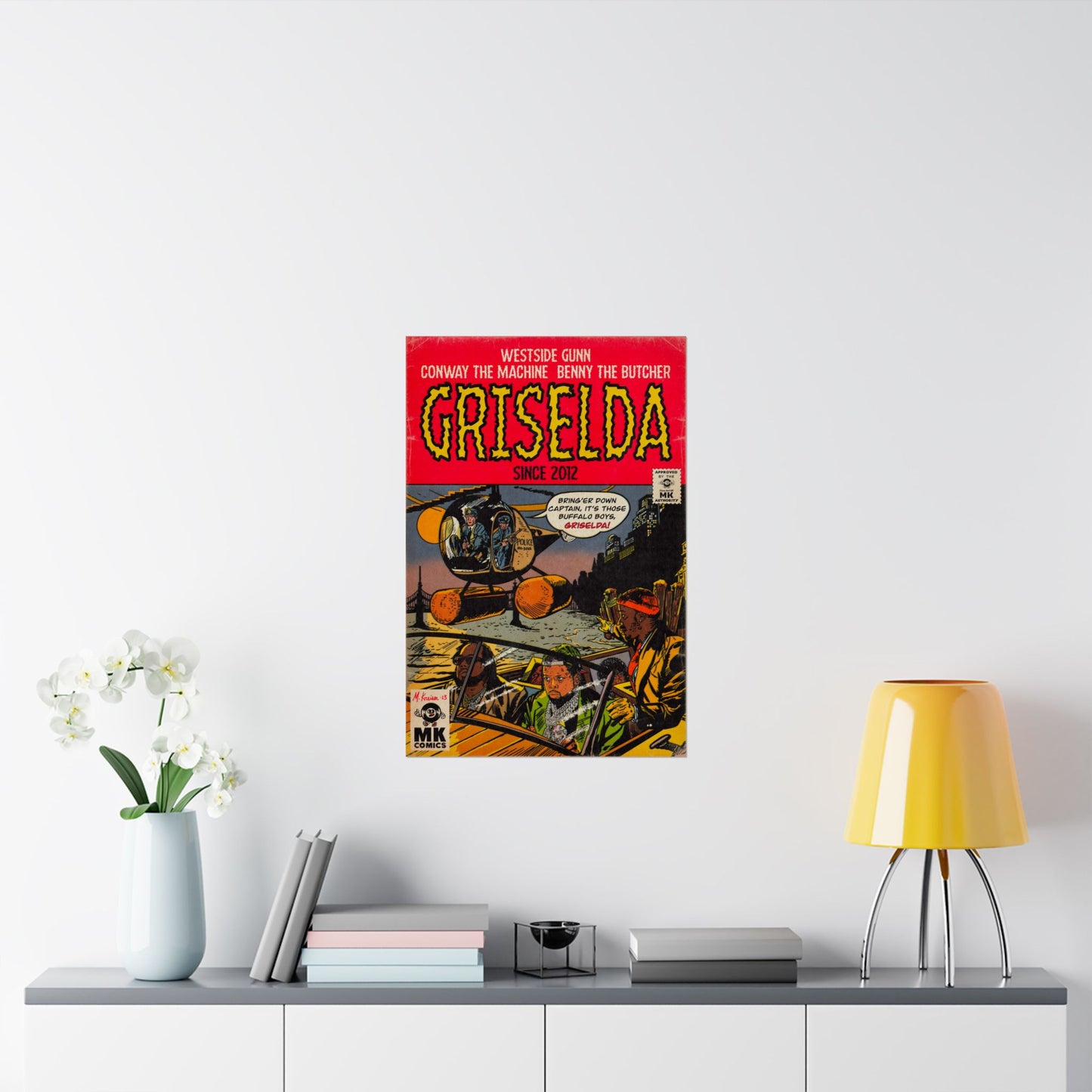 Griselda - Comic Art - Matte Vertical Posters