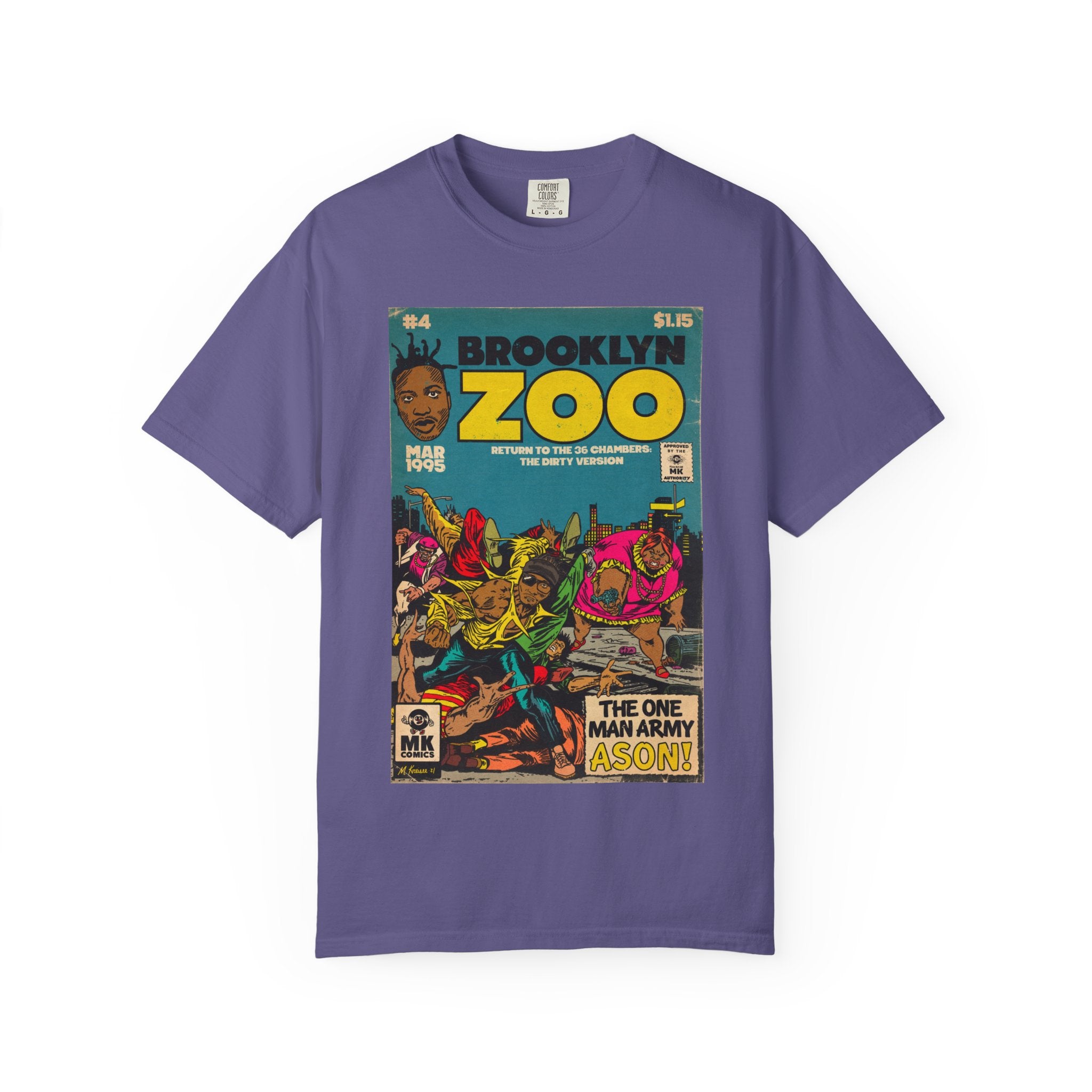 Brooklyn Zoo - Unisex Comfort Colors T-shirt