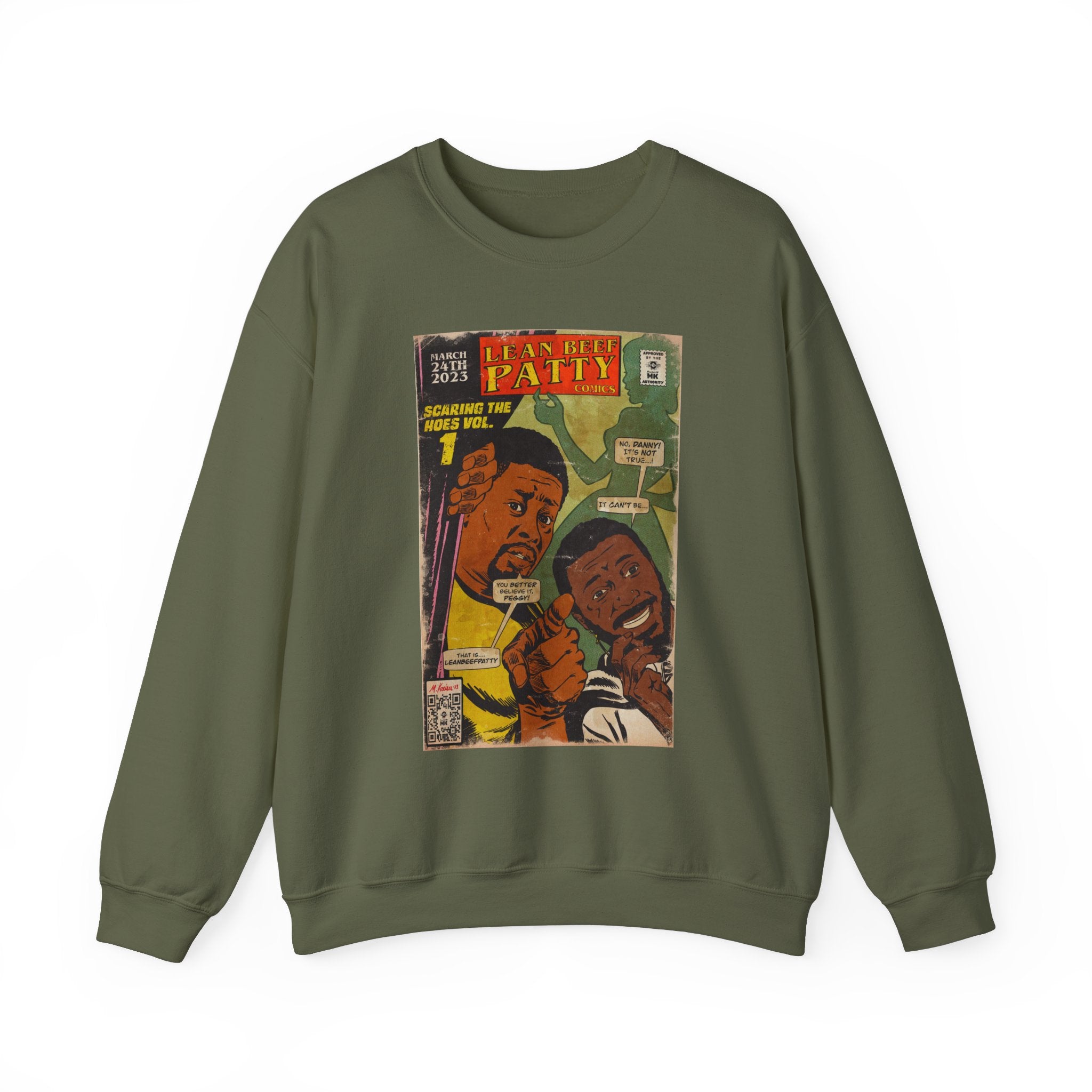 Lean Beef Patty - Unisex Heavy Blend™ Crewneck Sweatshirt