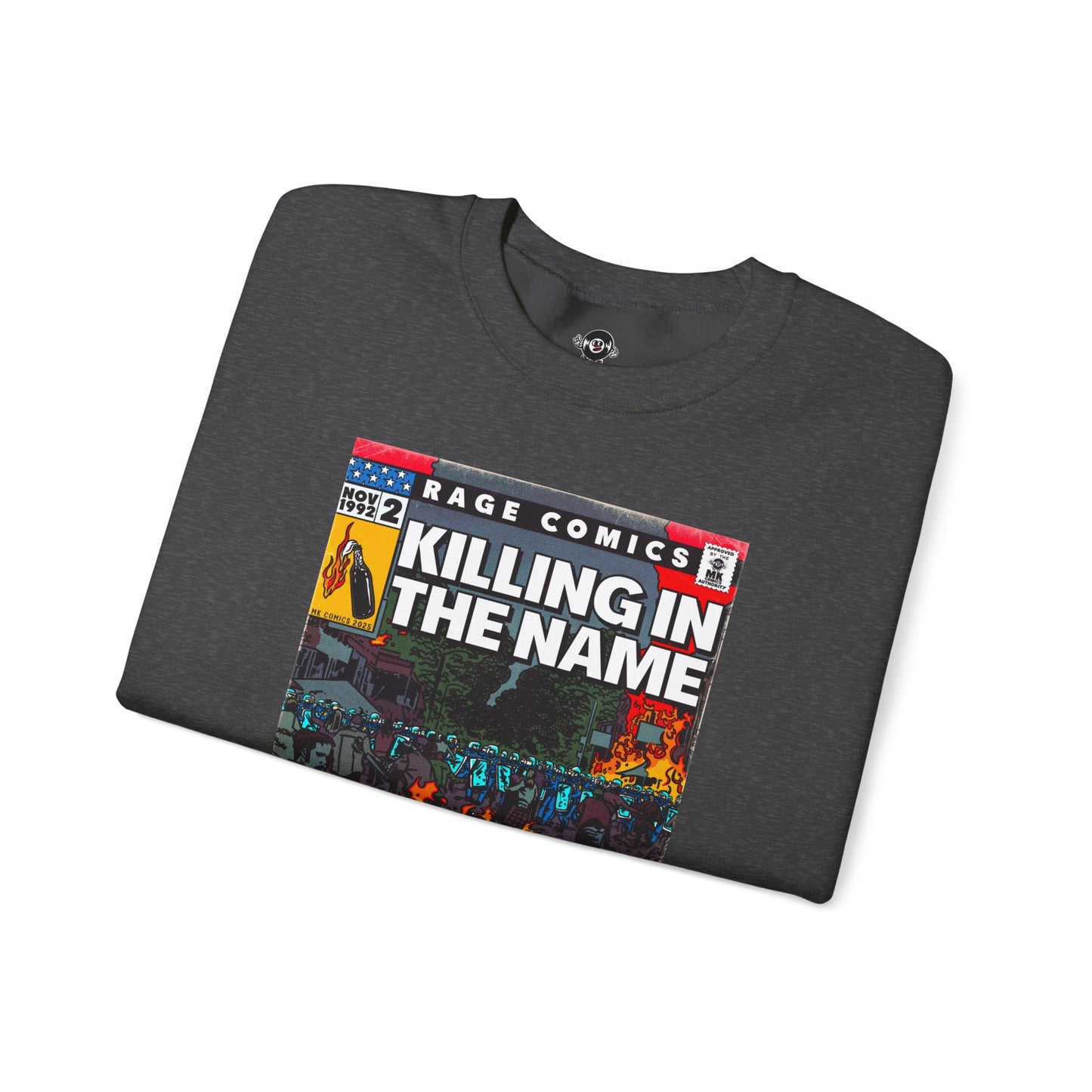 Rage - Killing In the Name - Unisex Heavy Blend™ Crewneck Sweatshirt