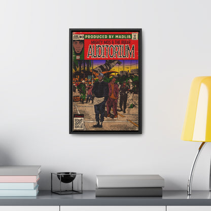 Mos Def & Slick Rick - Auditorium- Gallery Canvas Wraps, Vertical Frame