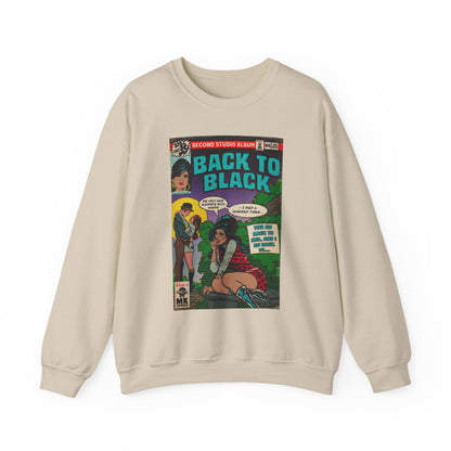 Back to Black - Unisex Heavy Blend™ Crewneck Sweatshirt