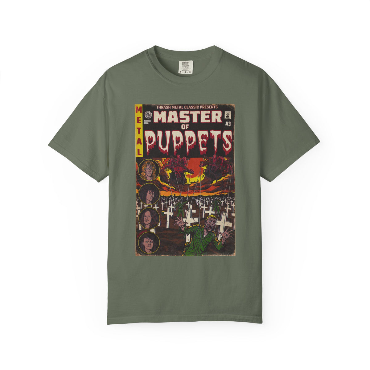 Master of Puppets - Unisex Garment-Dyed T-shirt