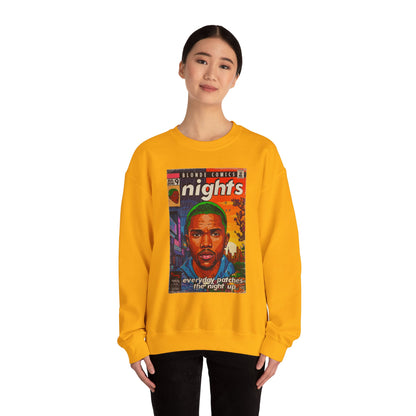 Frank Ocean -Nights - Unisex Heavy Blend™ Crewneck Sweatshirt