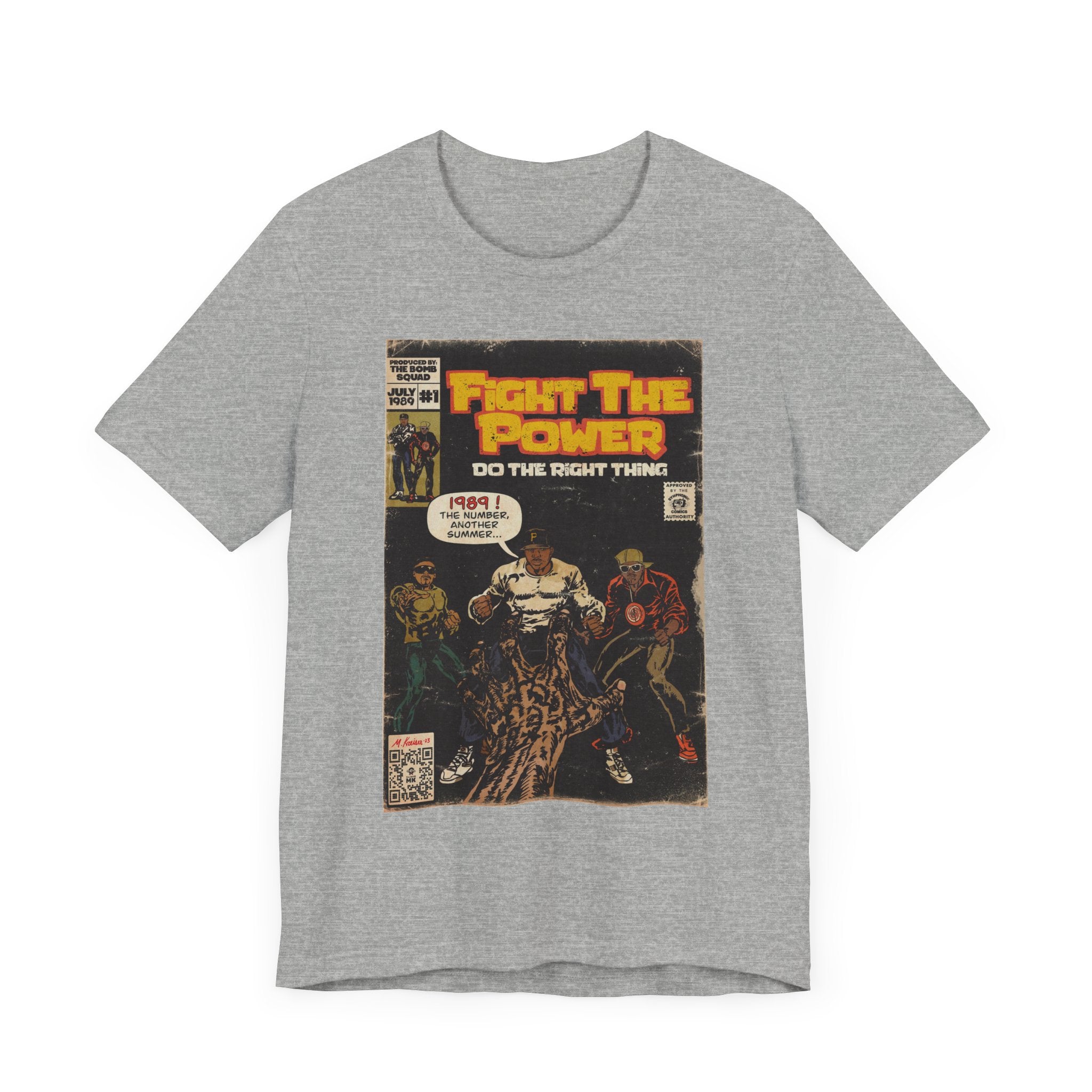 Fight The Power -  Unisex Jersey Short Sleeve Tee