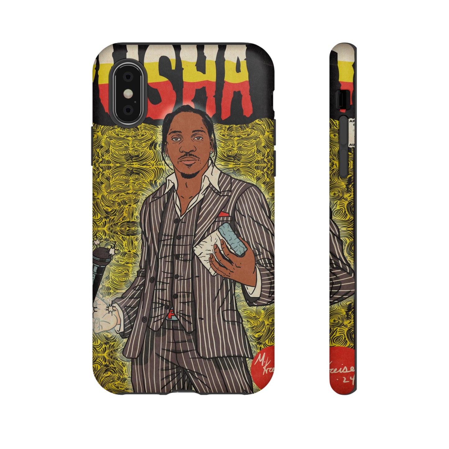 Pusha T - Comic Book Art - Tough Phone Cases