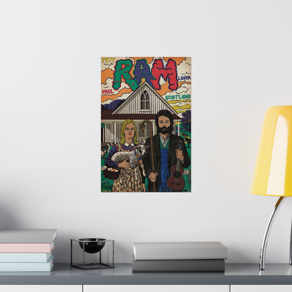 Ram - Matte Vertical Posters