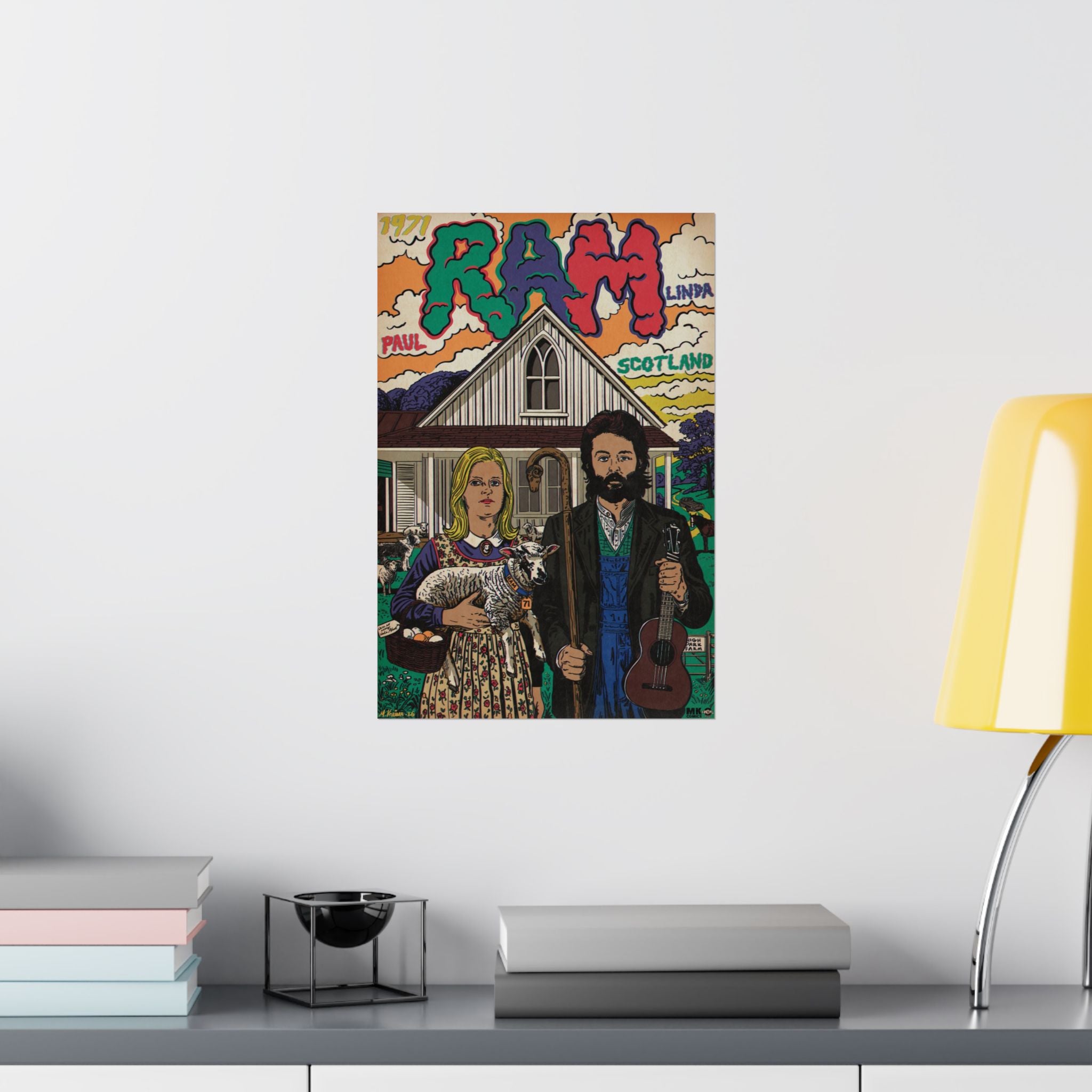Ram - Matte Vertical Posters