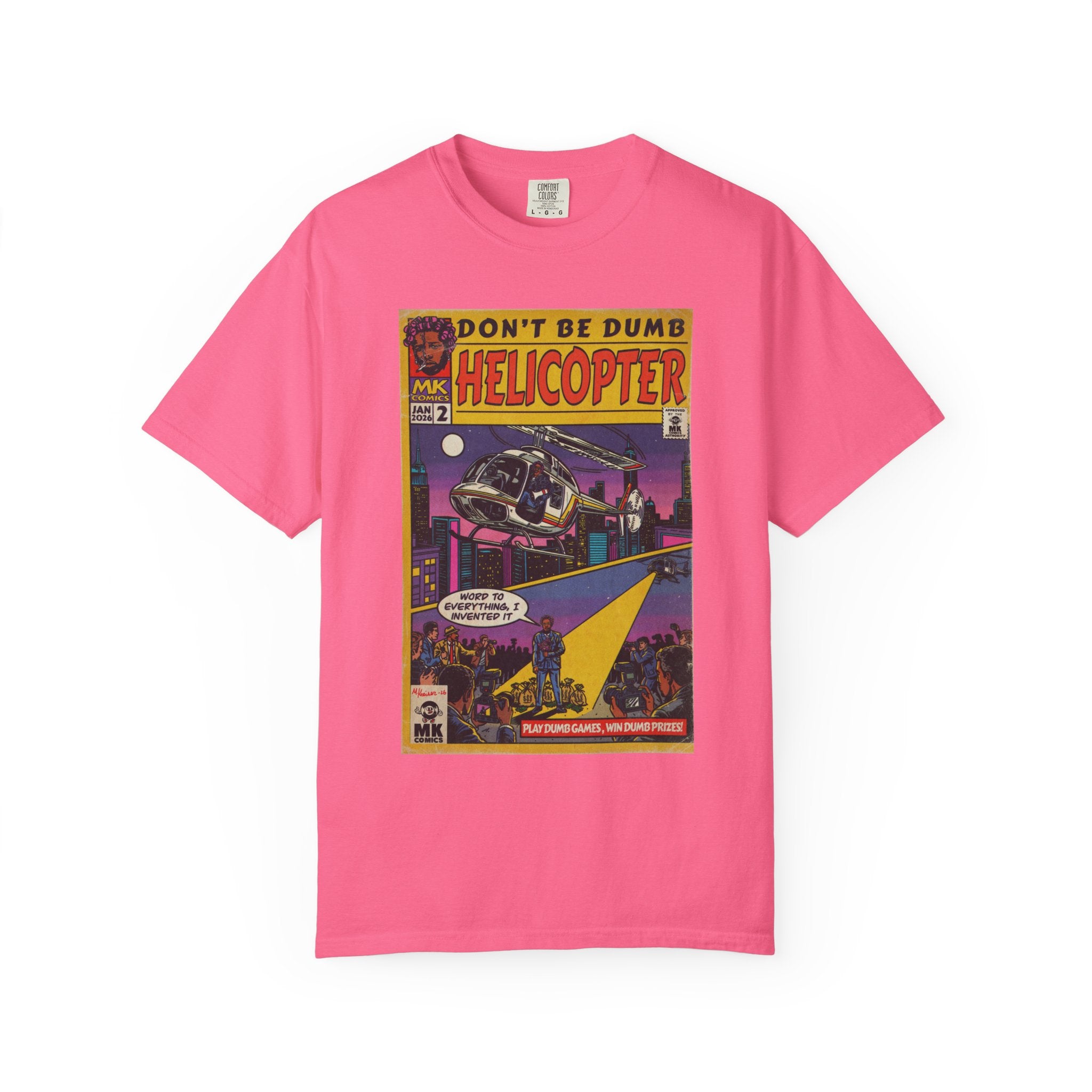 Helicopter - Unisex Comfort Colors T-shirt