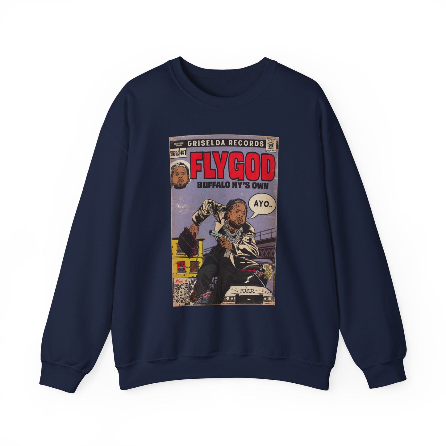 Westside Gunn - Flygod - Unisex Heavy Blend™ Crewneck Sweatshirt