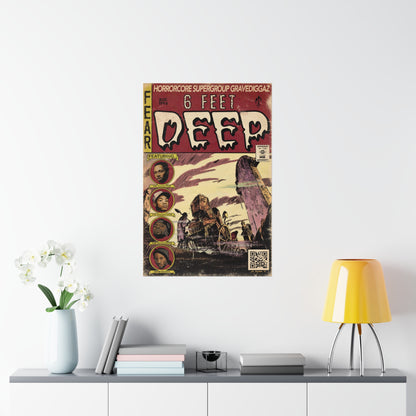 Gravediggaz- 6 Feet Deep - Wu-Tang - Vertical Matte Poster