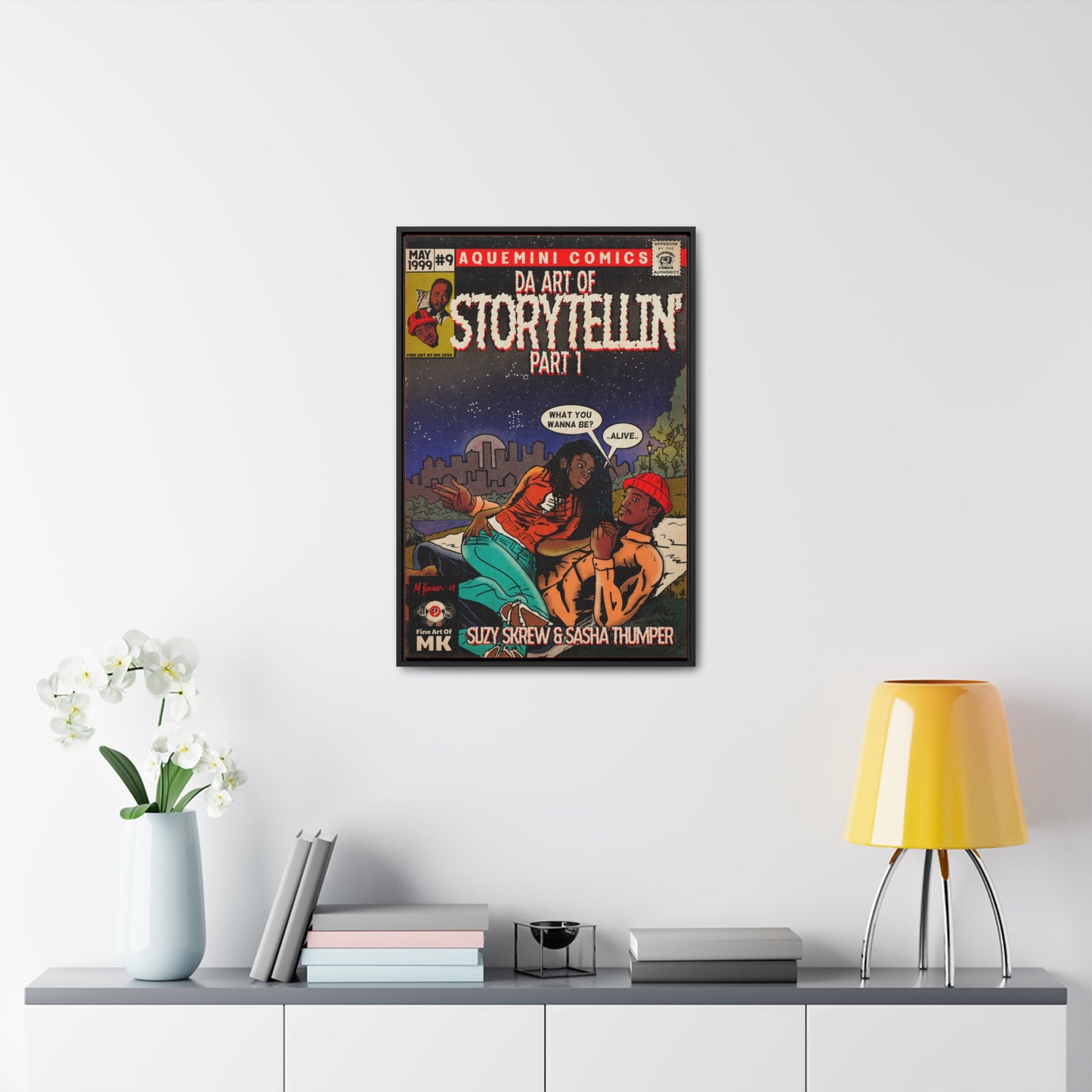 OutKast Da Art of Storytellin’ Part 1 - Gallery Canvas Wraps, Vertical Frame