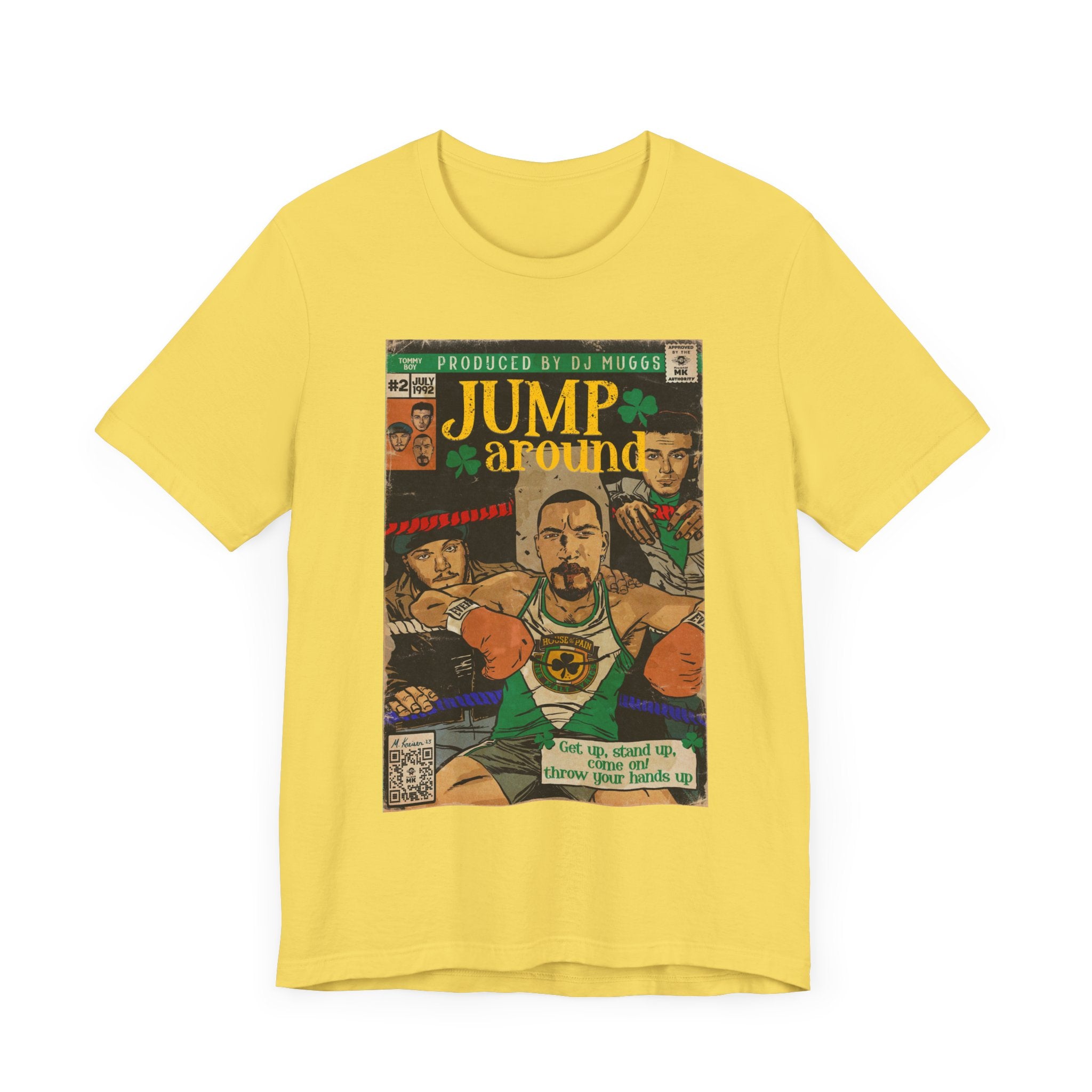 Jump Around -  Unisex Jersey Short Sleeve Tee