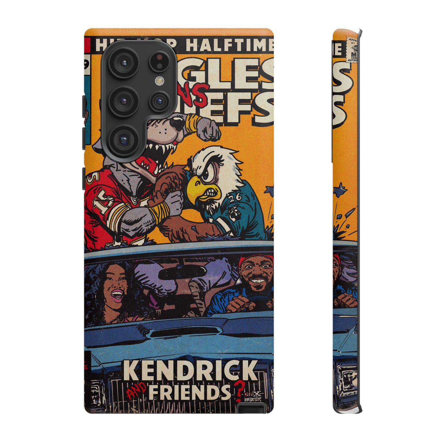 Kendrick & SZA - 2025 Halftime - Eagles vs Chiefs - Tough Phone Cases
