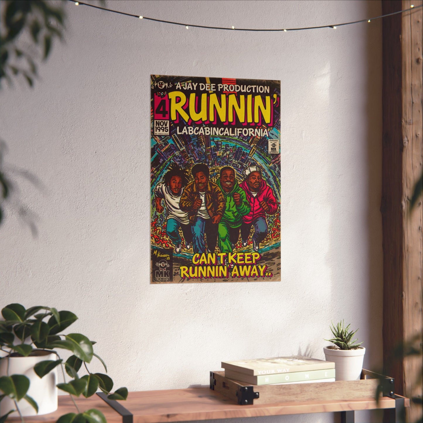 Runnin' - Matte Vertical Posters