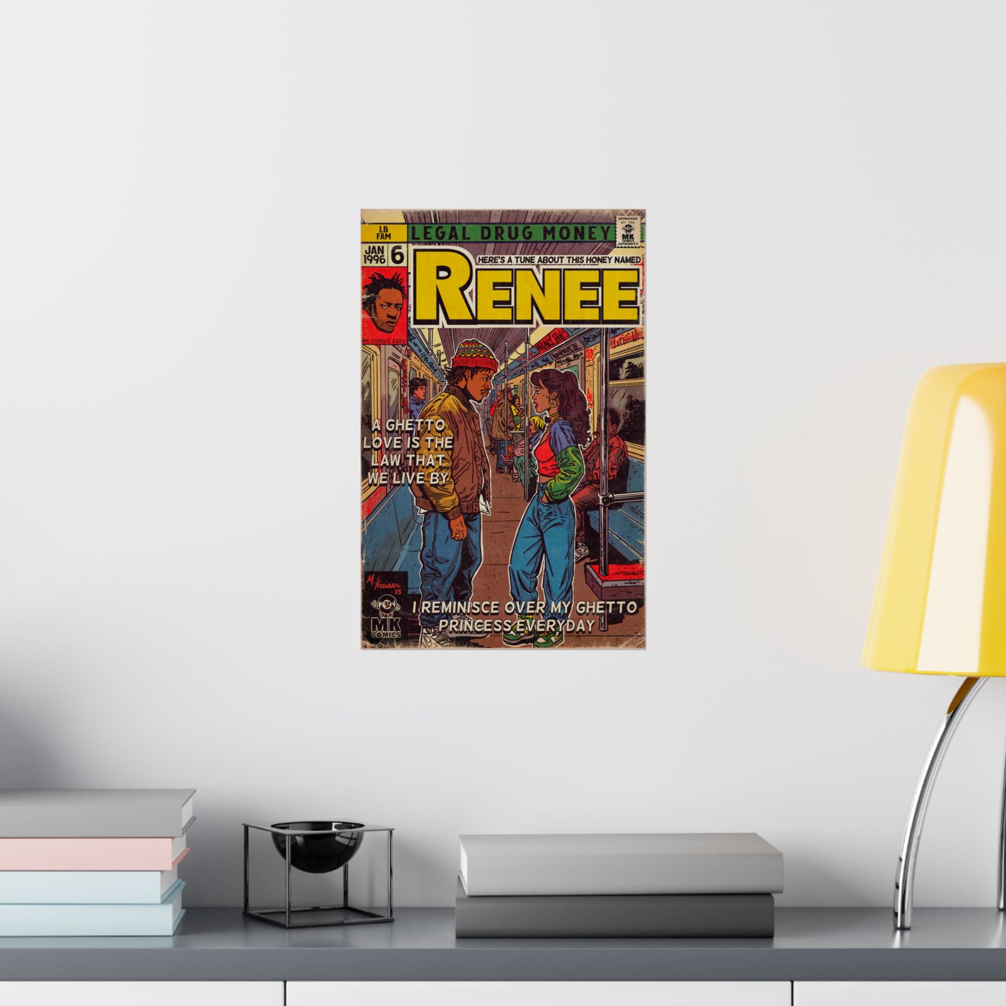 Renee - Matte Vertical Posters