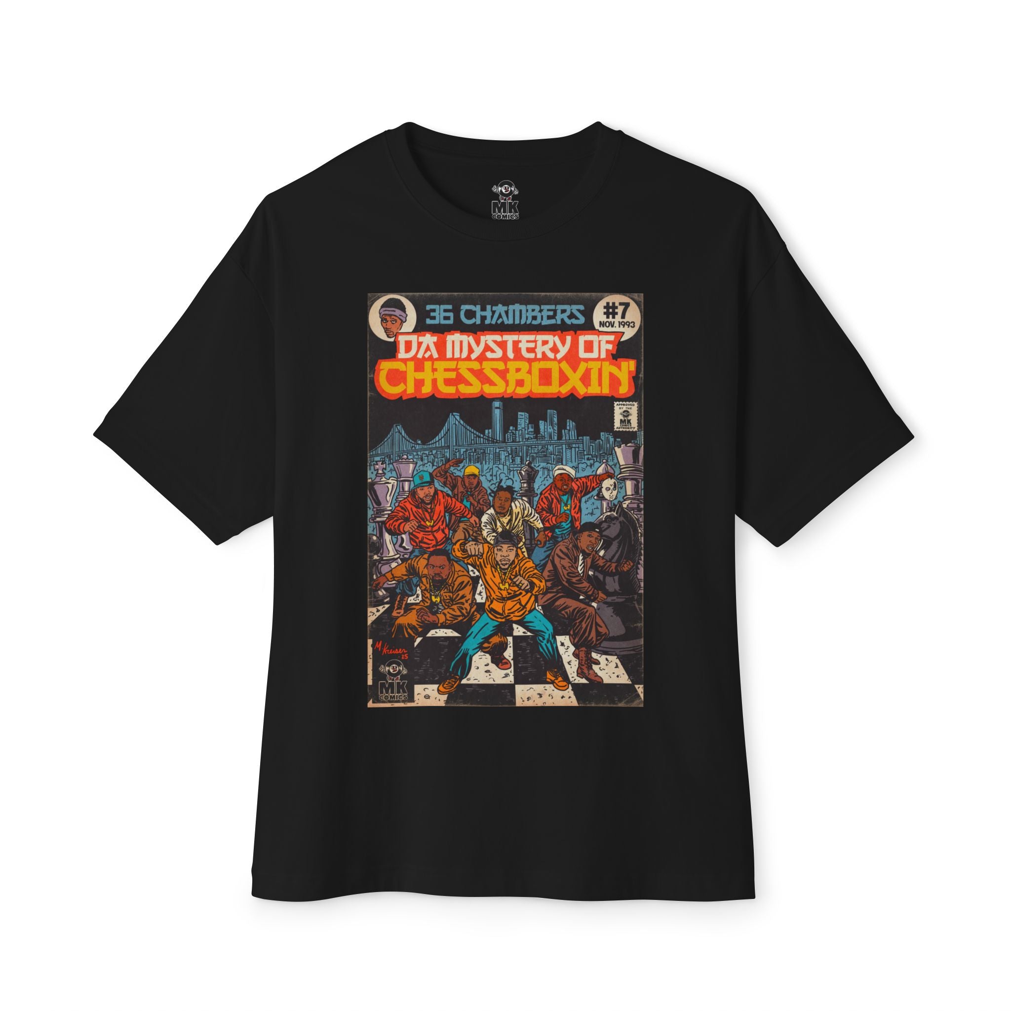 Da Mystery of Chessboxin - Unisex Oversized Boxy Tee