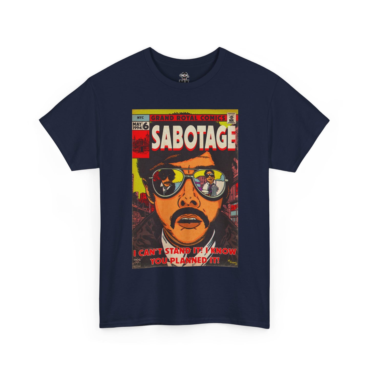 Sabotage - MK Classic - Unisex Heavy Cotton Tee