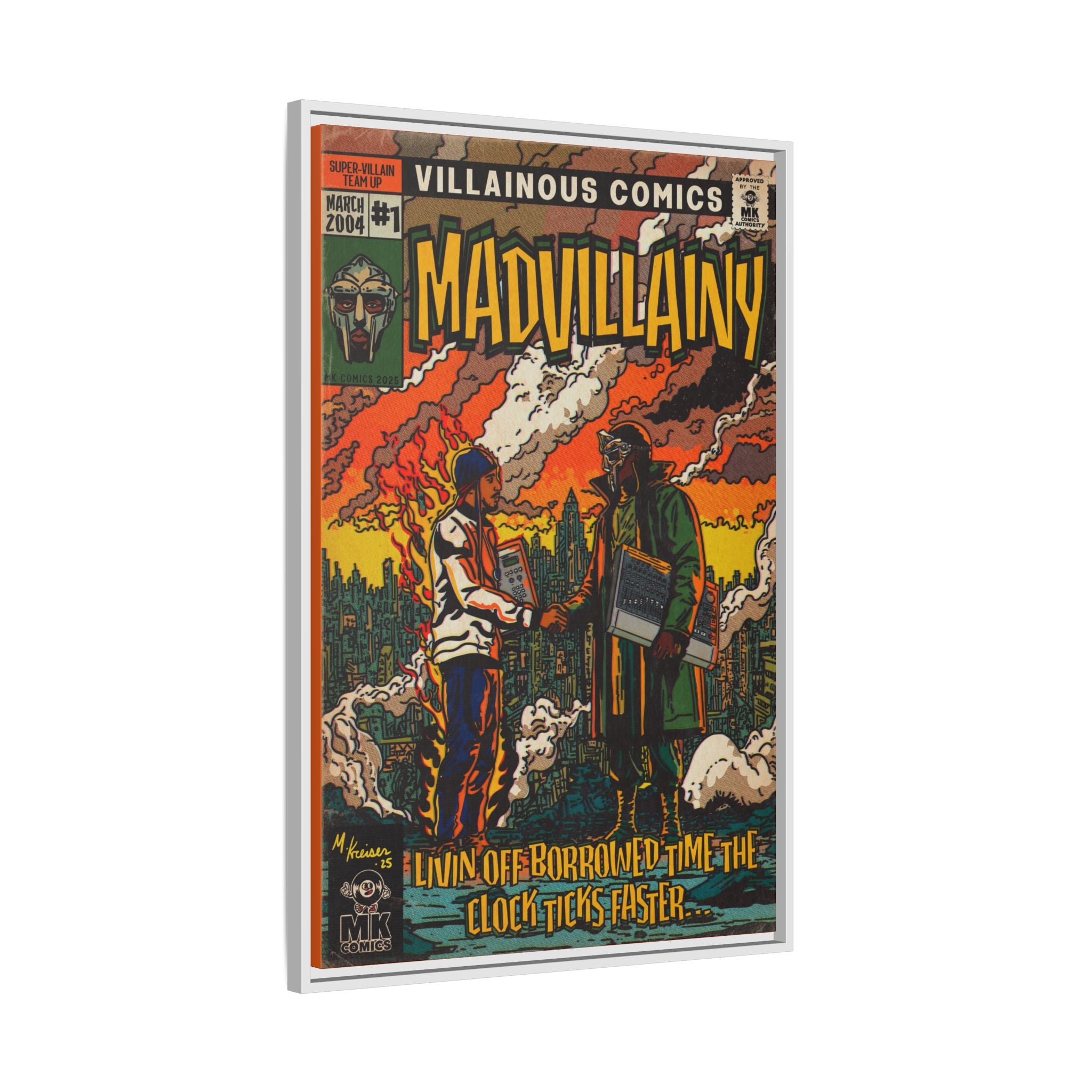 Madvillainy - Matte Canvas, Framed (Multi-color)