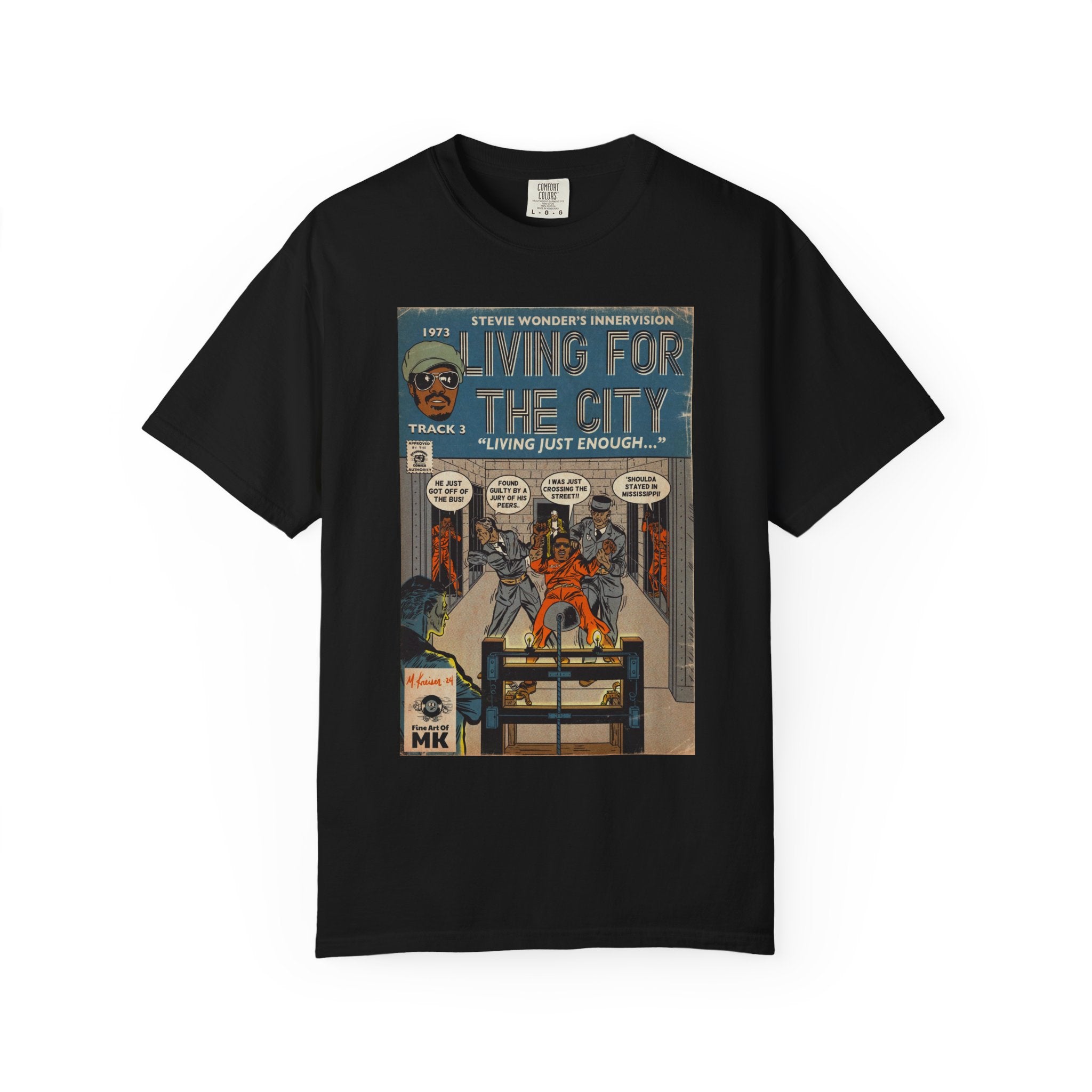 Living For The City - Unisex Comfort Colors T-shirt