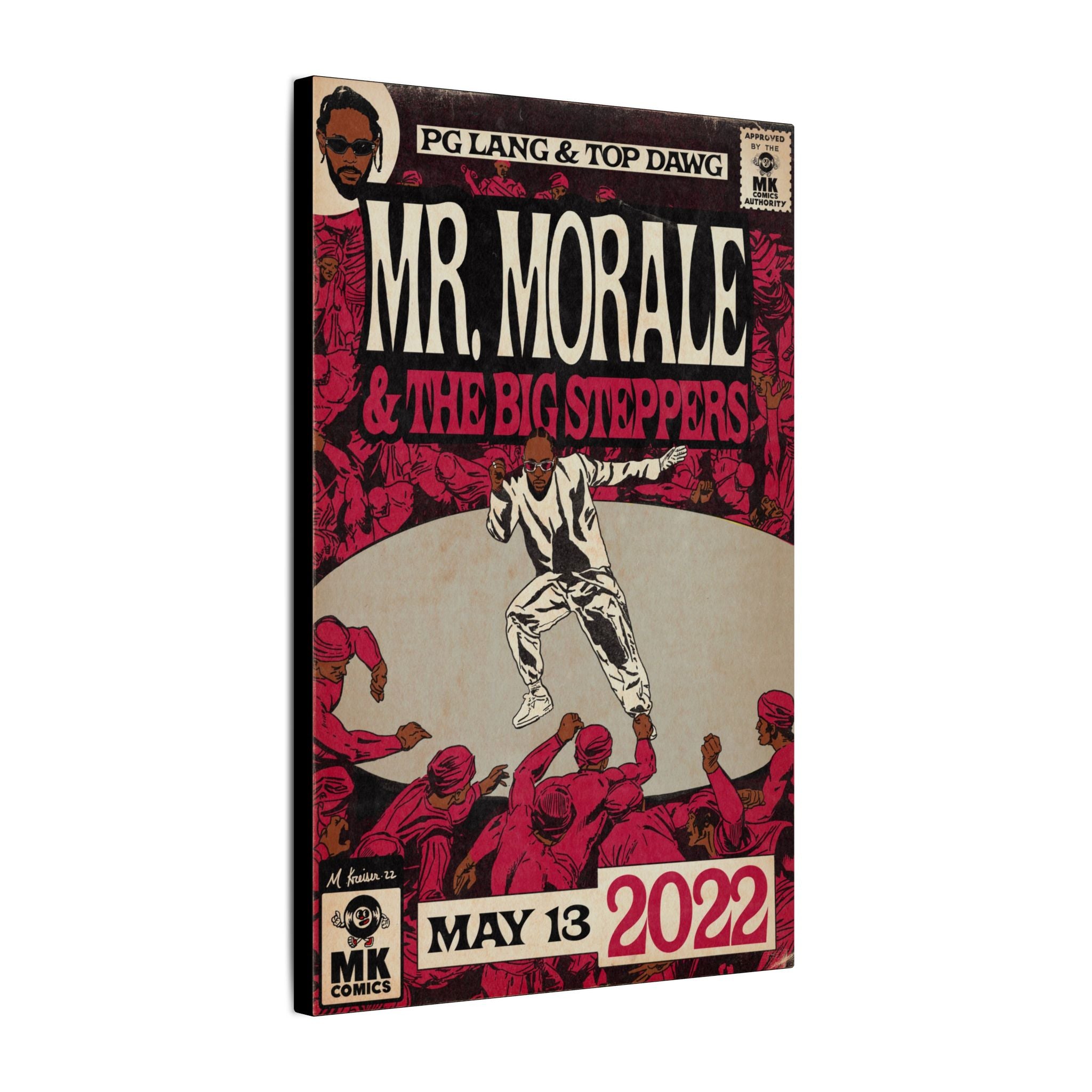 Morale Steppers - Matte Canvas, Stretched, 0.75" (Multi-Size)
