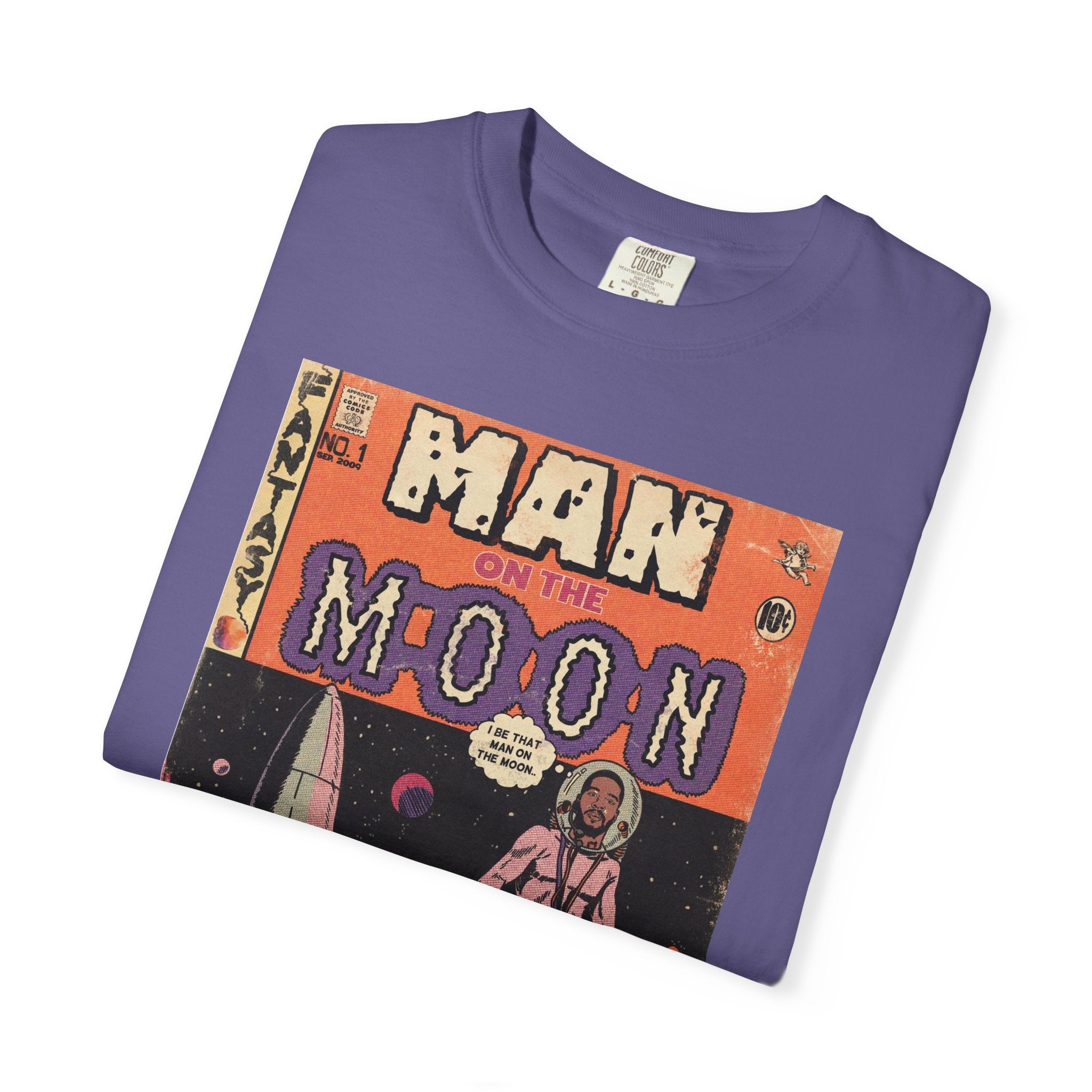 Man on the Moon - Unisex Comfort Colors T-shirt