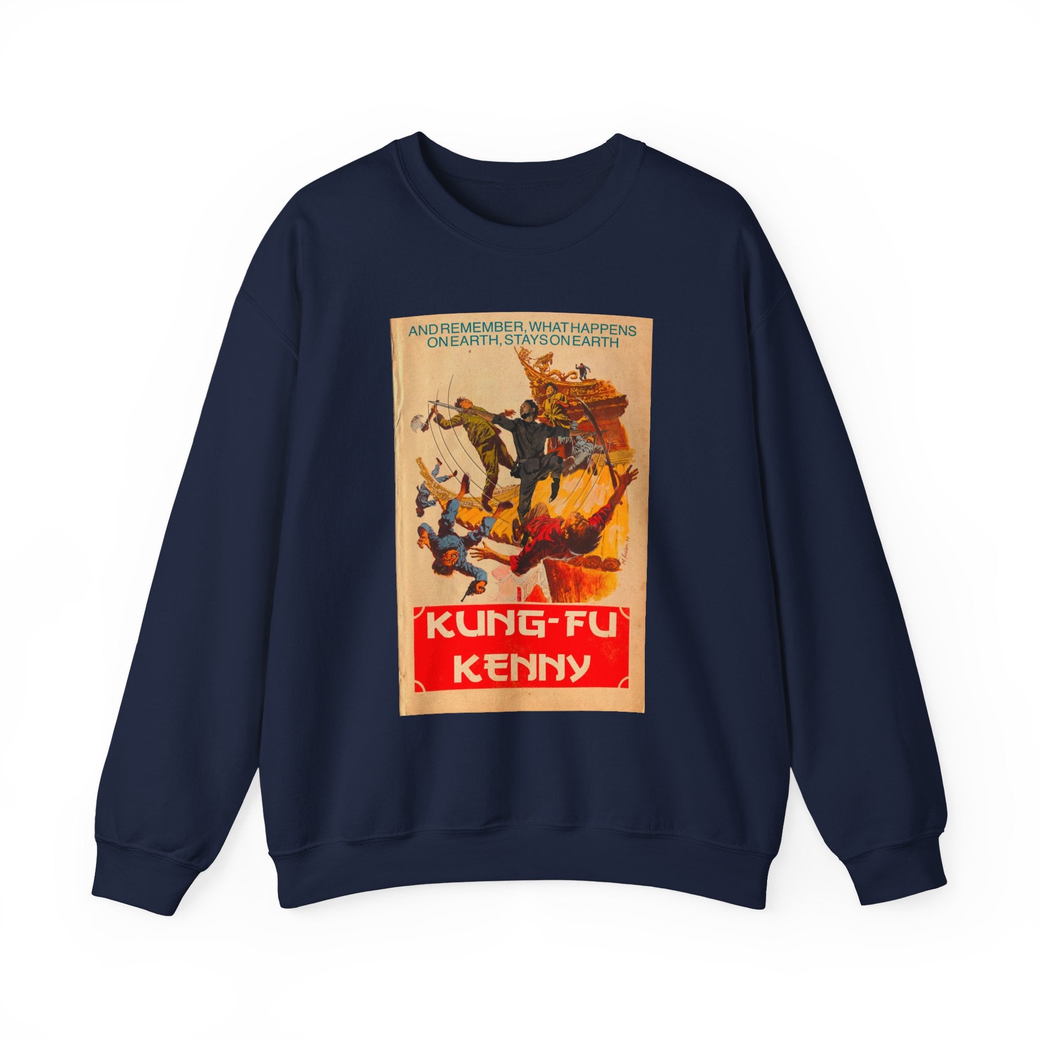 Kung Fu Kenny - Unisex Heavy Blend™ Crewneck Sweatshirt