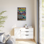 Regulate - Matte Canvas, Framed (Multi-color)