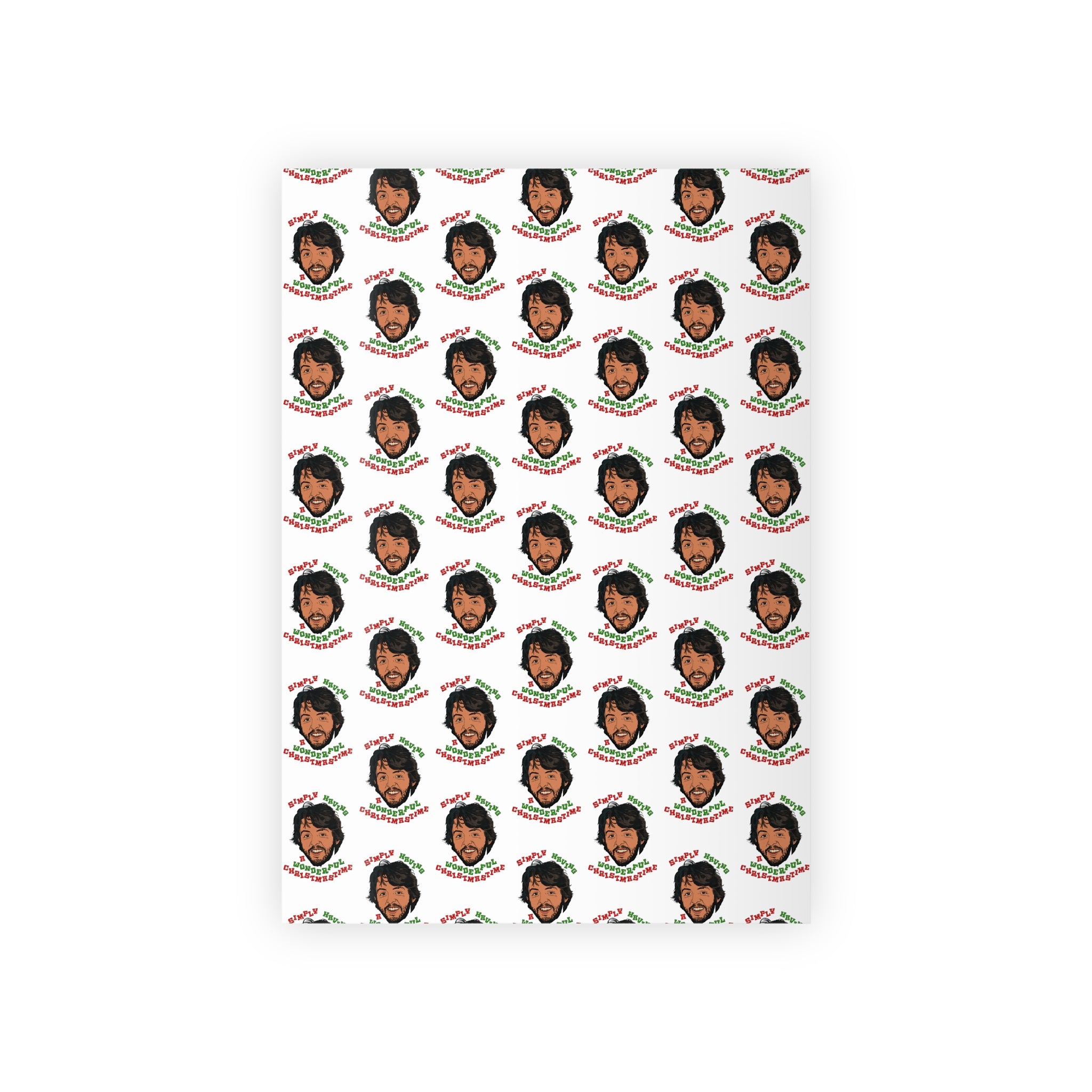 Paul - Wonderful Christmastime- Christmas- Gift Wrapping Paper Rolls, 1pc