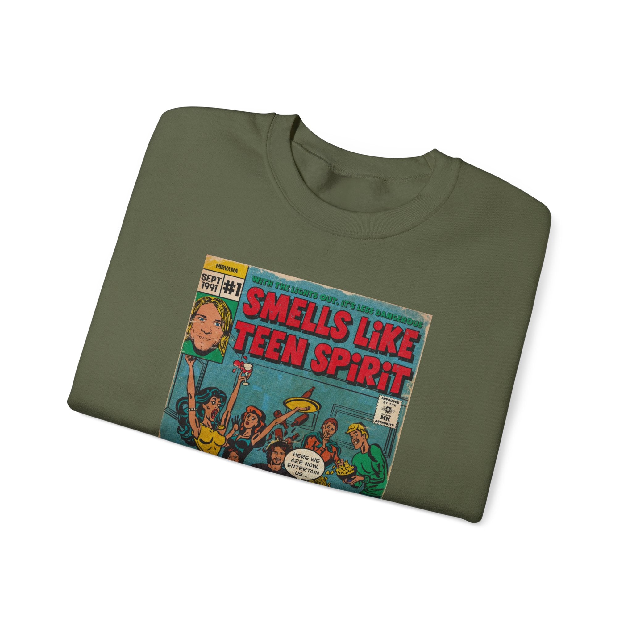 Smells Like Teen Spirit -  Unisex Heavy Blend™ Crewneck Sweatshirt