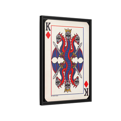 King Geedorah - Matte Canvas, Framed (Multi-color)